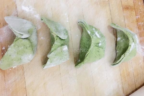 菠菜面皮水饺（白菜猪肉馅）的做法图解20