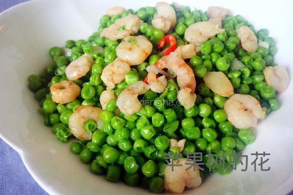 虾仁炒豌豆的做法图解13