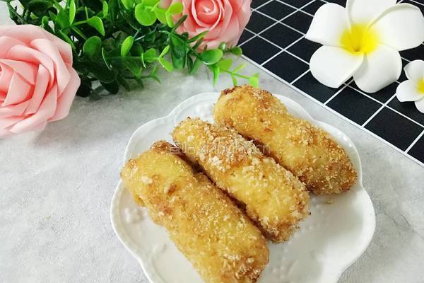 脆炸香蕉的做法图解1