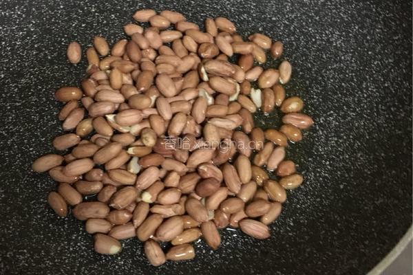 油炸花生米的做法图解3