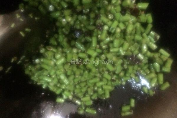 豆角橄榄菜的做法图解5