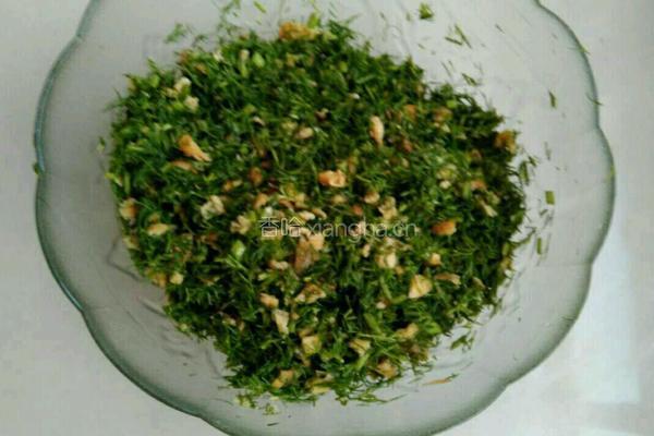 茴香鸡蛋饺子馅的做法图解5