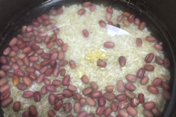 糙米红豆饭的做法图解2