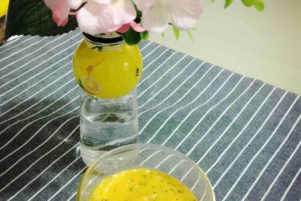 百香芒果汁的做法图解5
