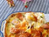 香肠焗饭的做法[图]