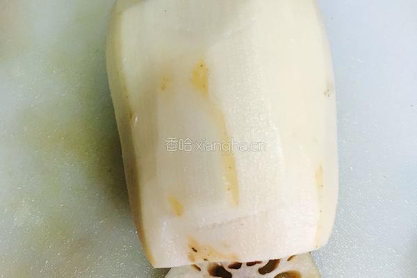 蜜汁黑米糯米藕的做法图解4