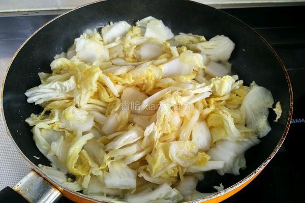 肉末炒大白菜的做法图解11