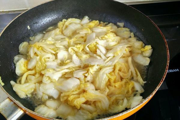 肉末炒大白菜的做法图解12