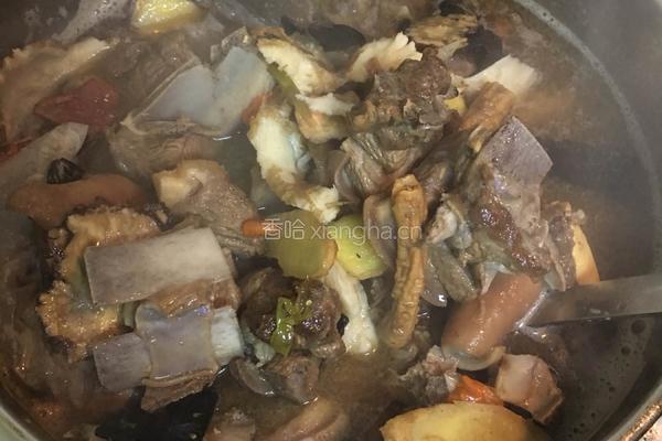 十全大補湯（羊肉）的做法图解4
