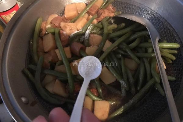 豆角烧土豆的做法图解9