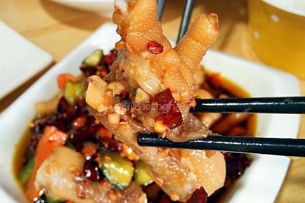 凉拌香辣鸡爪的做法图解9