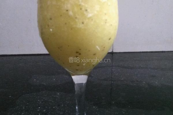 百香果雪梨汁的做法图解4