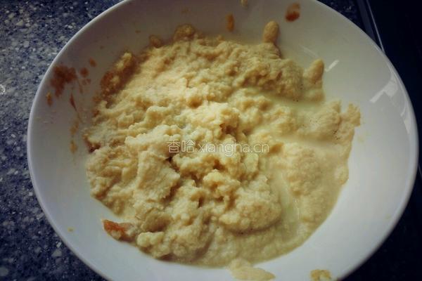 豆浆渣五香葱油饼的做法图解2