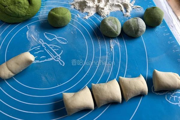 菠菜开花馒头的做法图解8