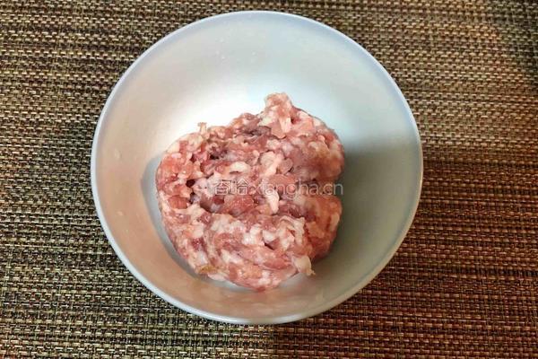 土豆片肉末汤的做法图解2