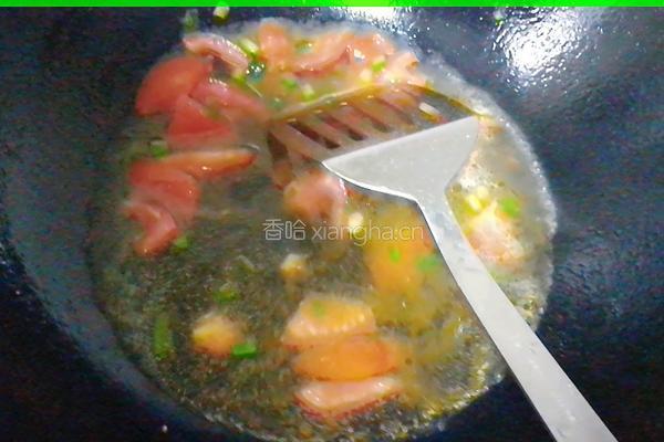 卤味番茄海鲜面的做法图解5