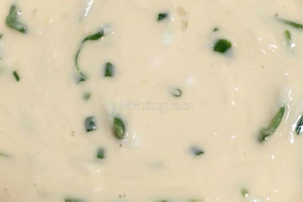 青椒土豆丝鸡蛋饼的做法图解3