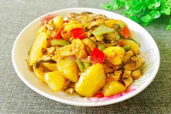 香菇焖土豆的做法图解14