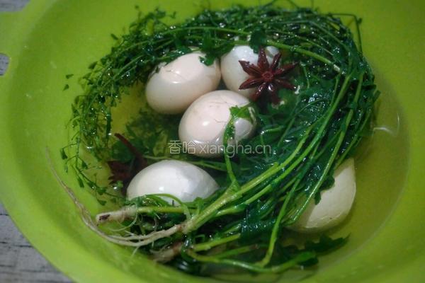 荠菜花煮鸡蛋的做法图解15