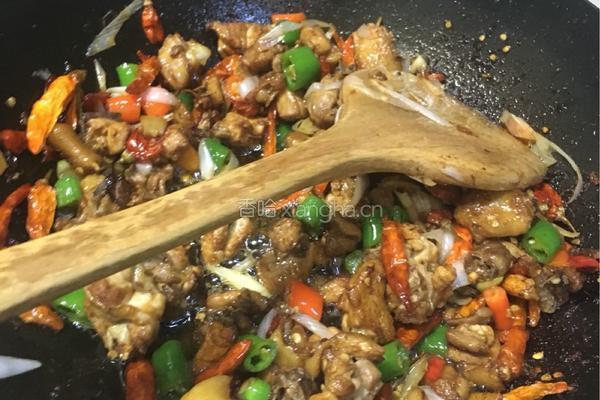 家常辣子鸡家庭版的做法图解9