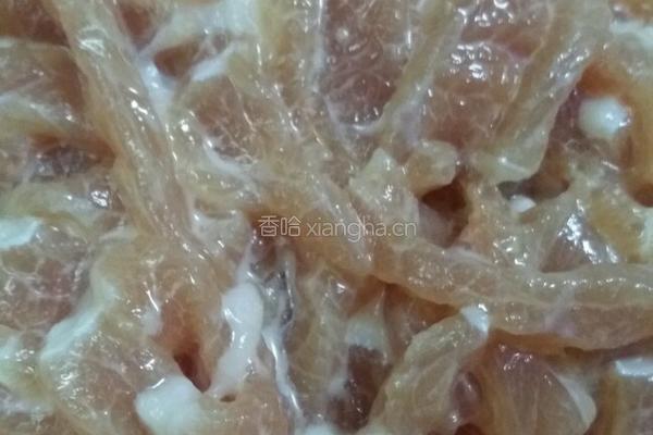 京酱肉丝的做法图解3