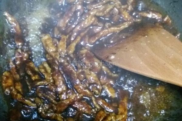 京酱肉丝的做法图解9