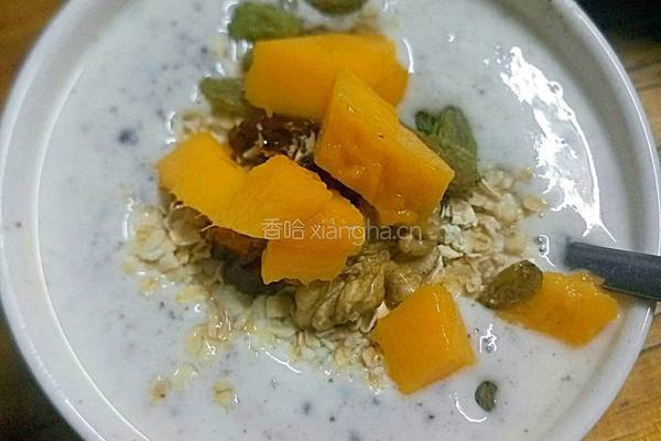 芒果奥利奥酸奶的做法图解9
