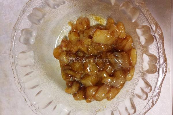 芝士流浆鸡肉饭团的做法图解1