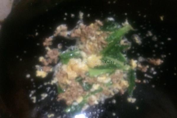 肉丝炒米粉的做法图解5