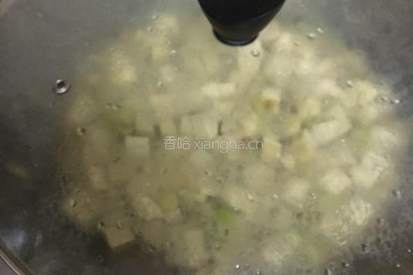 肉末葱花豆腐的做法图解9