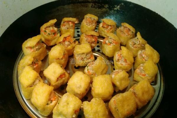 豆腐酿的做法图解5