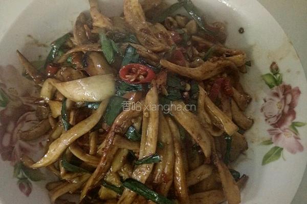 手撕鸡腿菇的做法图解5