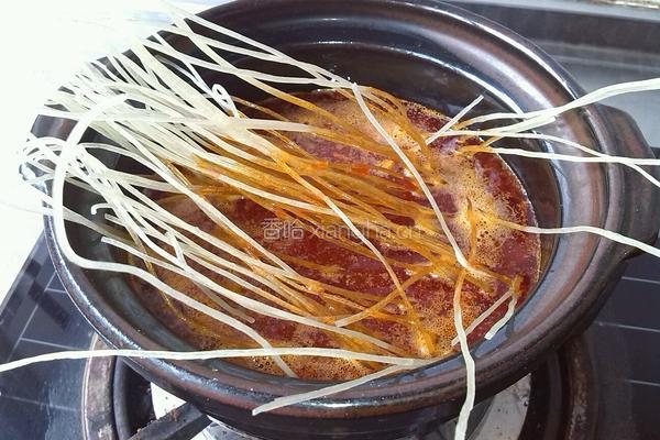 麻辣素砂锅的做法图解6