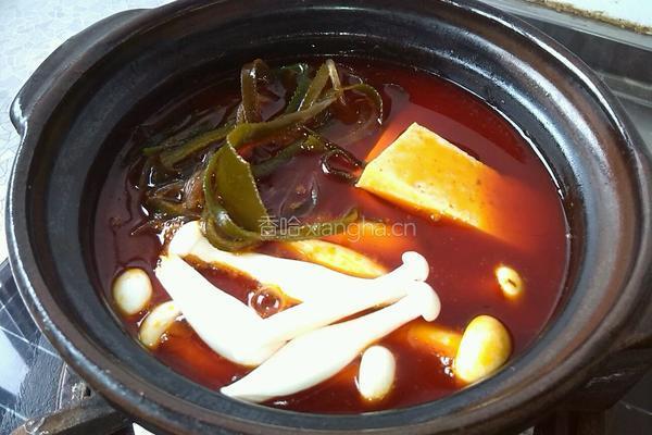 麻辣素砂锅的做法图解7