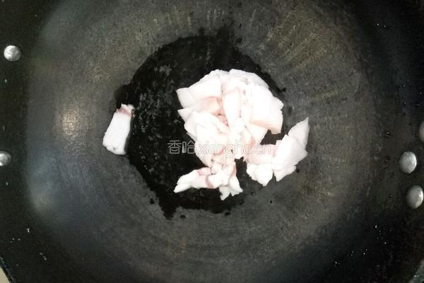 番茄鸡蛋肉渣包菜的做法图解2