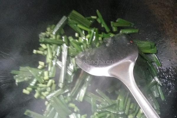 韭菜蛋汤的做法图解4