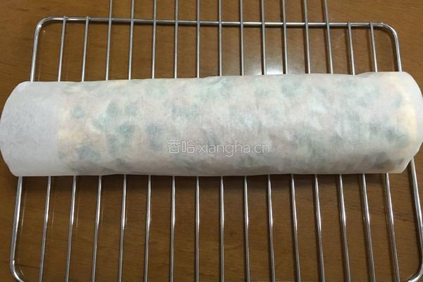 肉松葱花蛋糕卷的做法图解19