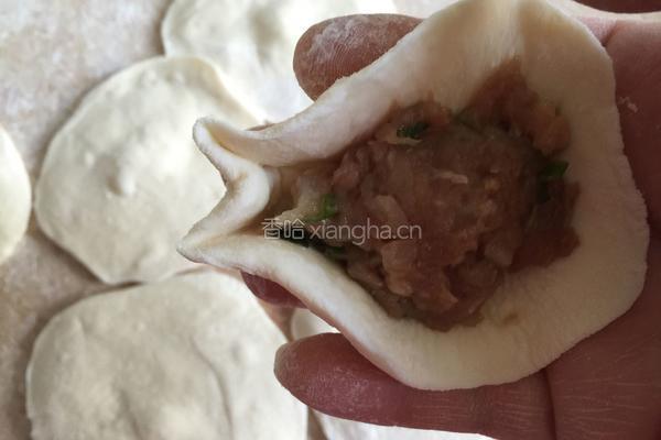 麦穗包子(牛肉萝卜馅儿)的做法图解8