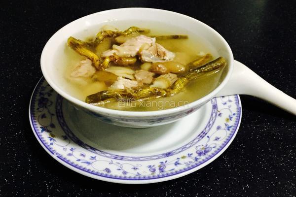 石斛花旗参炖瘦肉的做法图解6