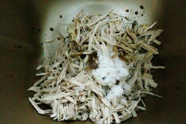 自制肉松的做法图解4