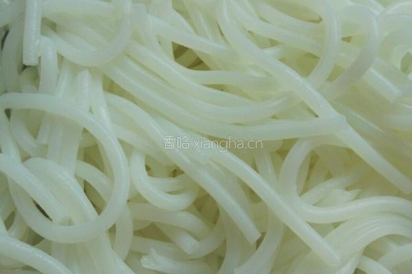 炒濑粉的做法图解1
