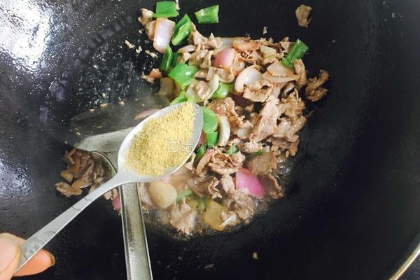 孜然牛肉的做法图解11