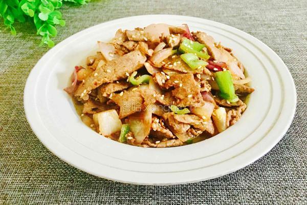 孜然牛肉的做法图解13