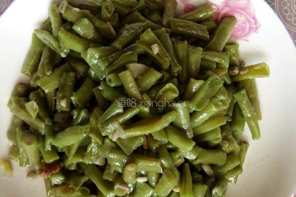 炒长豆角的做法图解9
