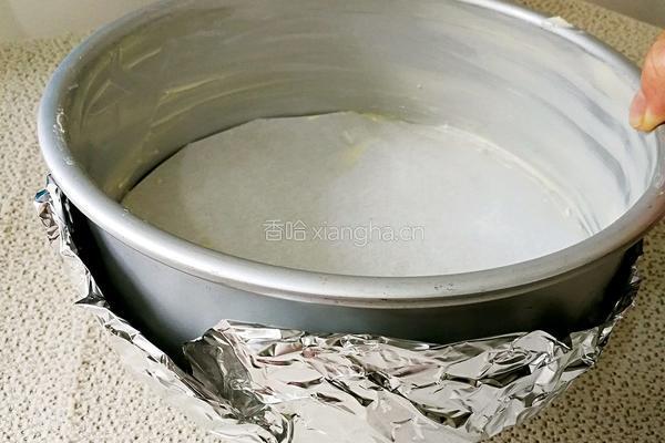 轻芝士蛋糕（8寸）的做法图解3
