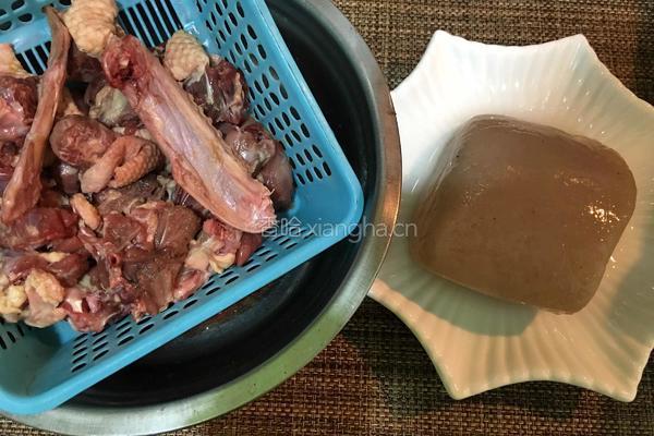 魔芋豆腐老鸭汤的做法图解1