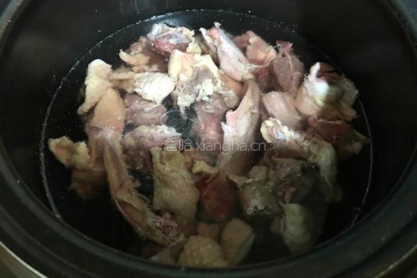 魔芋豆腐老鸭汤的做法图解3