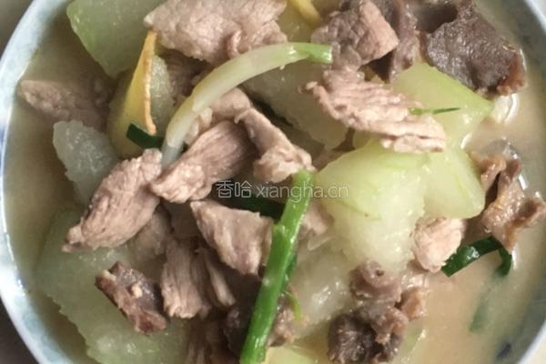 黑暗料理之冬瓜汤肉的做法图解7