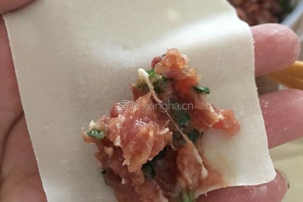 自制肉丸馄饨的做法图解7