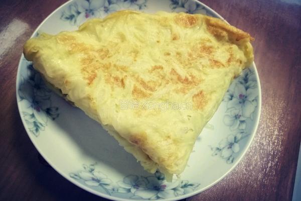 土豆丝蛋饼的做法图解7
